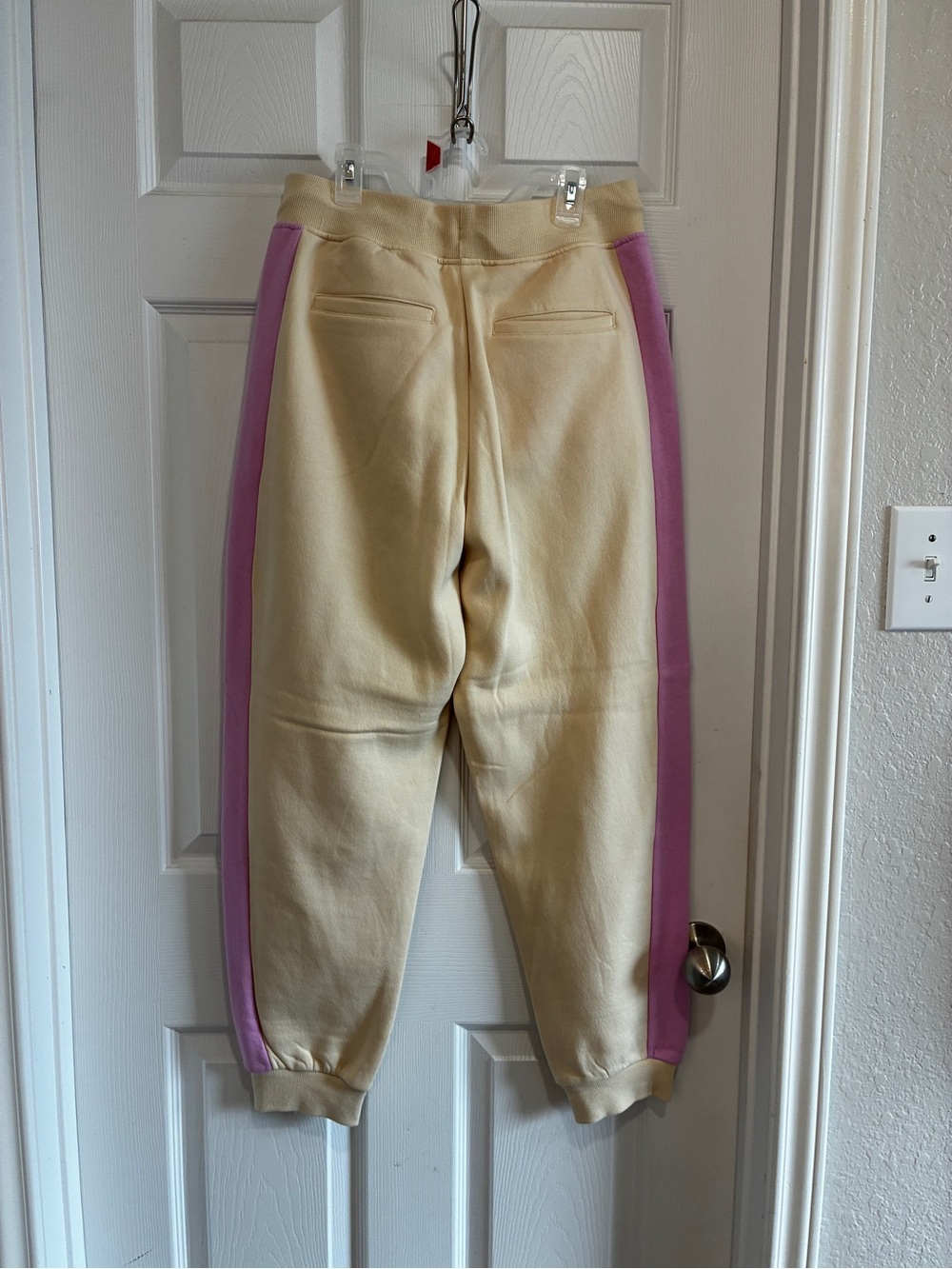 2 piece set Cream Zip-Up Jacket with pants - Picture 7 of 8